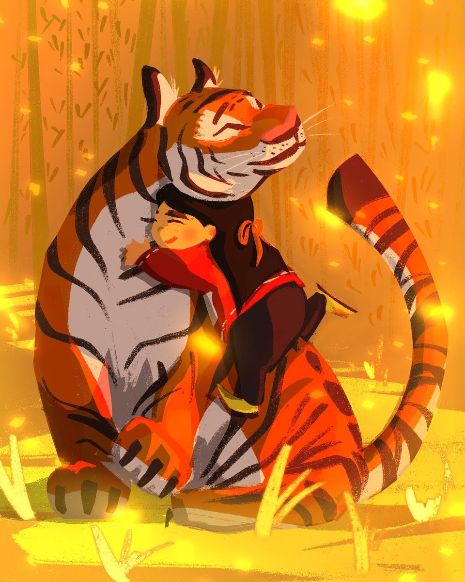 #LunarNewYear is fast approaching -  here’s a friendly tiger to help us take on all that lies ahead!