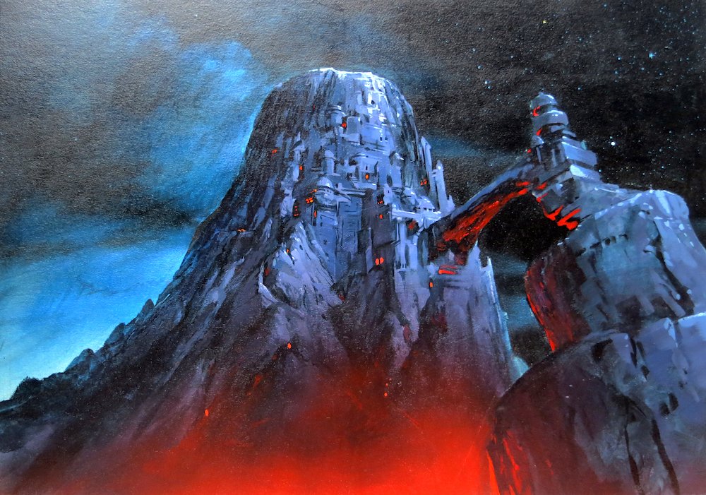 RT @ralphbakshi: Background paintings from 