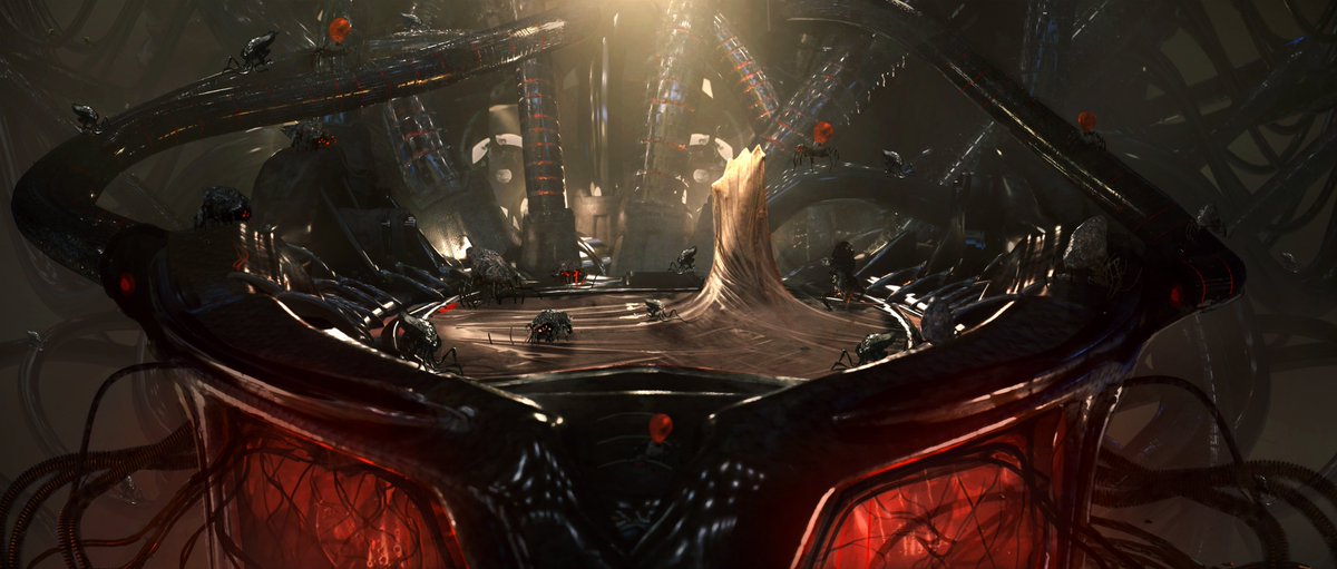 emanshiu's tweet photo. I was tasked to redesign the pod for trinity and Neo. I took a lot of cues from @georgehullcom design of the overall space of the anomolieum .It was  a pleasure working alongside him in the same office as well as other artists on the team. So much talent!

#MatrixResurrections https://t.co/NPot5NpUHs