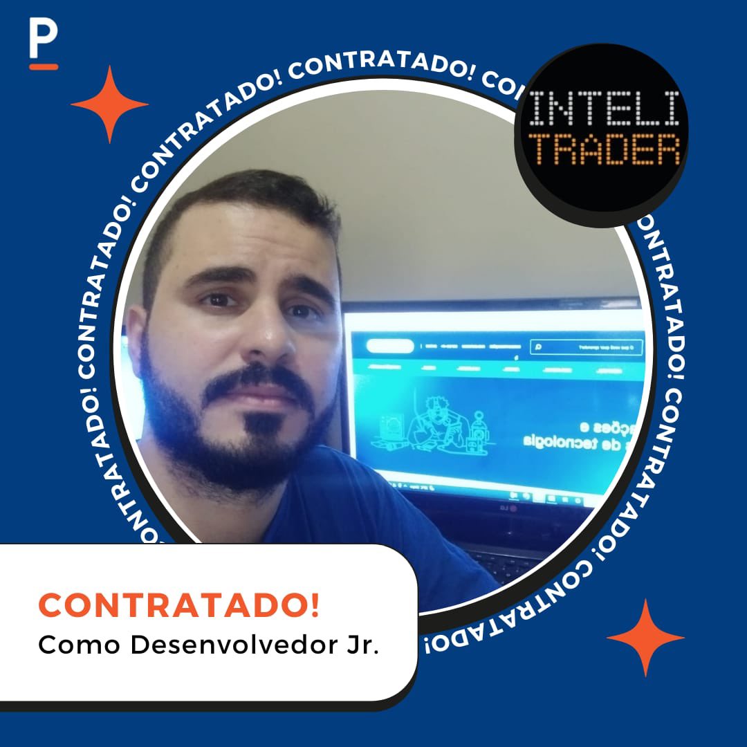 PlataformaMpact's tweet photo. Quer uma notícia boa? Nosso aluno Alex foi contratado pela empresa Intelitrader. Depois de muita dedicação aos estudos, conciliando trabalho, família e projetos, ele conseguiu passar nos três processo seletivo da Intelitrader.

As comunidades tem bastante talento! 
🚀🎉 https://t.co/tGwalXjQOz