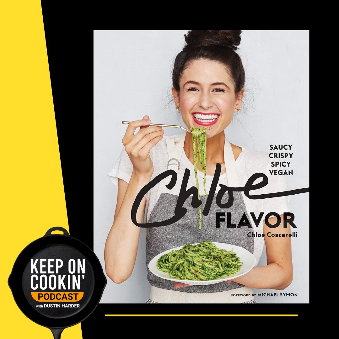 #tbt w/ 👑 of Sweets (&amp; MANY other things), Chloe Coscarelli! A dear pal o' the pod &amp; so many books! We talked about her latest, "Chloe Flavor", &amp; how she became vegan so young. Enjoy! 💚 PLUS 40 more 2 binge! 🎧: podcasts.apple.com/us/podcast/3-c…
#keeponcookinpod #vegan #love #Veganuary