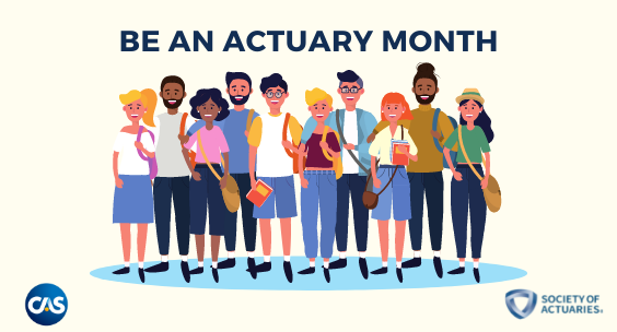 BeAnActuary's tweet photo. .@CASact and @SOActuaries are excited to launch Be An Actuary Month next week! If you are a high school or college student, teacher or school counselor please check out the events we have planned here: https://t.co/avMFqFbaLd https://t.co/Sx0hUjjL6e