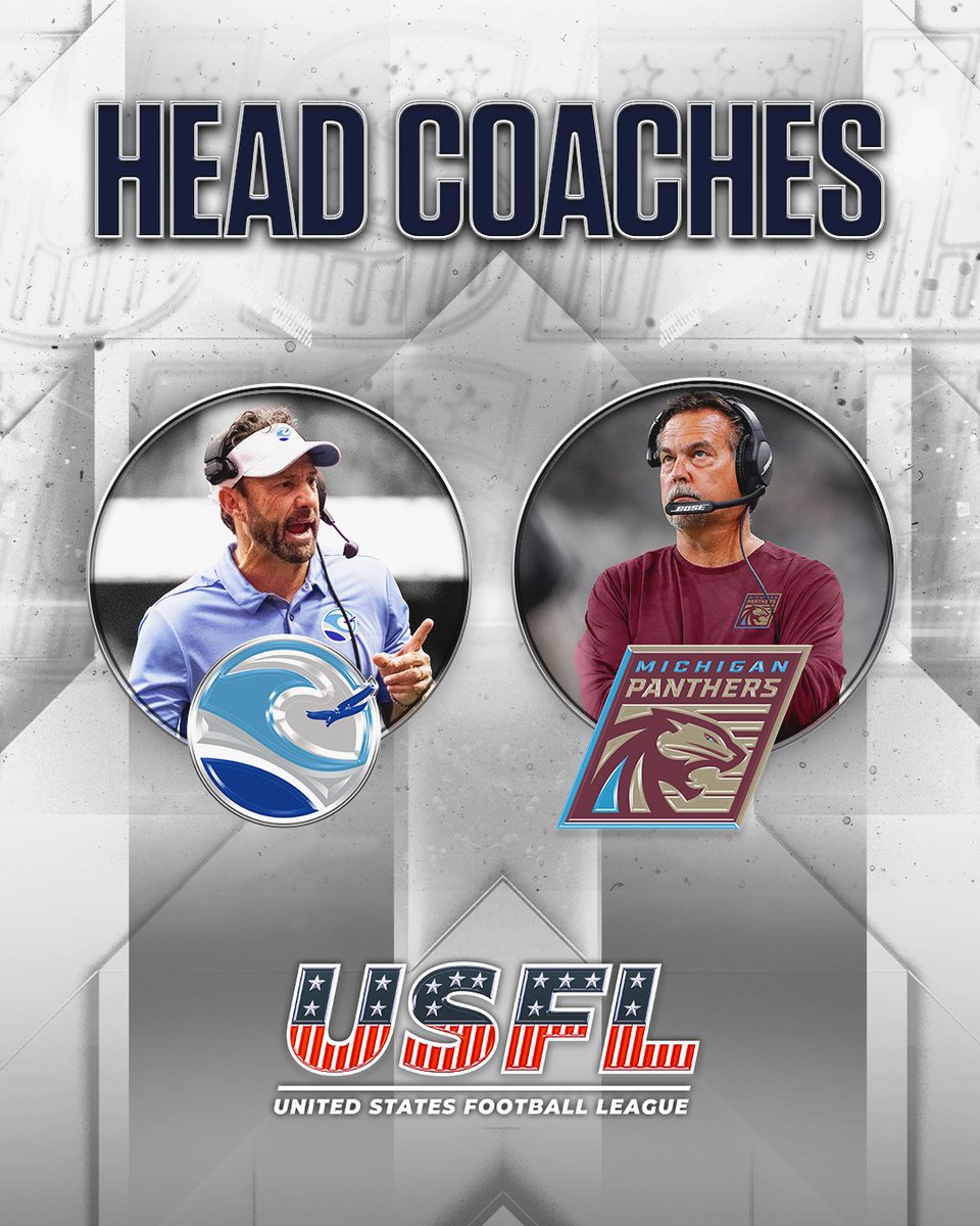 UFLonFOX's tweet photo. Welcome to the USFL family 🐾 @CoachJeffFisher and 🌊  @CoachFedora https://t.co/GPTCyr5raP