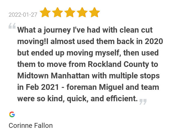 cleancutmovers's tweet photo. New 5.0-star Review: "What a journey I've had with clean cut moving!I almost used them back in 2020 but ended up... https://t.co/mis4l3T8wY