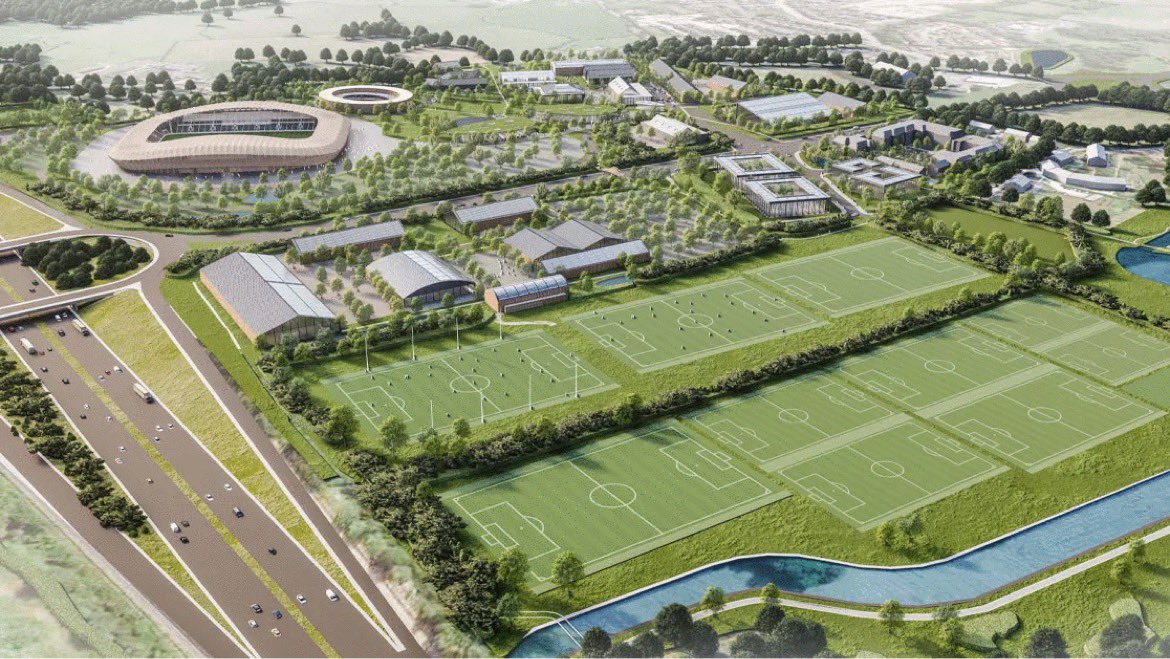 Fongdewolf's tweet photo. After a considerable amount of design work, we have now incorporated Forest Green Rovers new stadium into the Eco Park proposal for Ecotricity and have submitted an outline planning application and environmental impact assessment for the site. https://t.co/mzH8P736yO