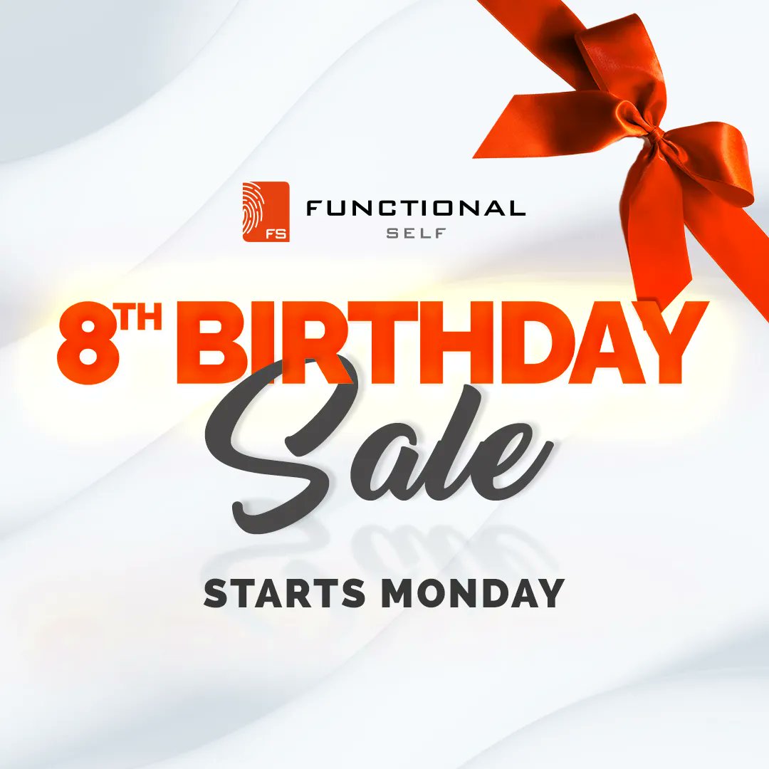 Our Big 8th Birthday Sale starts THIS Monday! 🙌

We’re choosing EIGHT of our best-selling brands and giving you guys 10% OFF all of them for EIGHT days - (think <a href="/bpnutrition/">Bulletproof</a>, <a href="/alituranaturals/">Alitura Naturals</a>, <a href="/getsmidge/">Smidge®</a>, <a href="/TrueDark/">TrueDark®</a> and more!)

Head over to our website on Monday and get saving!