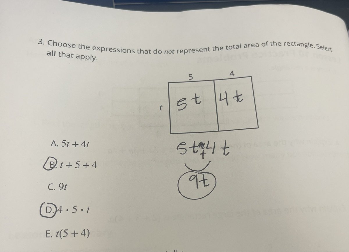 I giggled because I did not read the problem correctly 😩ALL THE STUDENTS STOOD UP AND SAID “Sorry Ms Taylor you wrong on this one! Here is why!” Almost felt like We were in a court room! I love it! Prove me wrong 6th grade EMS STUDENTS.  <a href="/KellySumsItUp/">Kelly</a> @APBaldwinEMS
