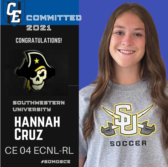 ClassicsEliteSA's tweet photo. Congratulations to Hannah from the CE 03/04 ECNL RL team on her commitment to Southwestern University!  #CEECNL #CEProud #somosCE https://t.co/1jCryuOHdF