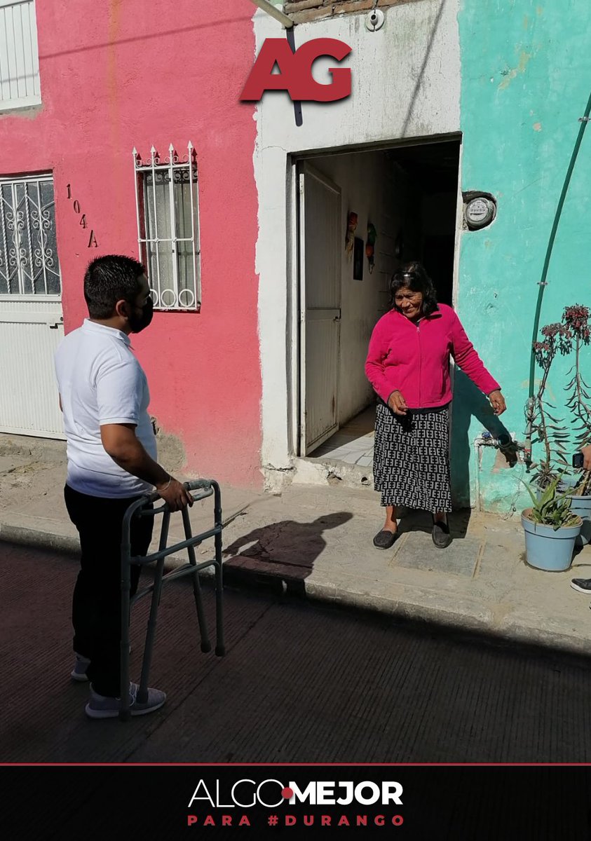 AlanGonzalez86's tweet photo. Amigas y Amigos, 

Semanas atrás, durante la entrega de cenas de navidad, conocimos el caso de Sra. Esther de la Col. Patria Libre, quien vive sola, tiene dificultades para caminar y sufría de constantes caídas. (1/2) https://t.co/3KxLNcTFbb