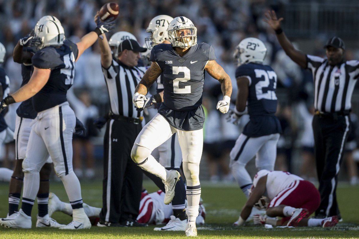 After a great conversation with <a href="/CoachTerryPSU/">Terry M. Smith</a> i’m blessed to receive an offer from Penn State University @drmike_goddard <a href="/coachjfranklin/">James Franklin</a> <a href="/CCunningham76/">Chris Cunningham</a> <a href="/FlightSkillz/">Coach Flight</a> <a href="/TrustMyEyesO/">⭕️FFERTUNITY</a>
