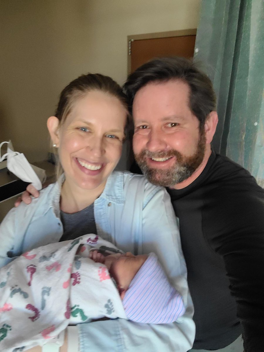 EmilyWier's tweet photo. Introducing Annika Moore!  Our baby girl was born on Monday! https://t.co/DNVj9sooGG