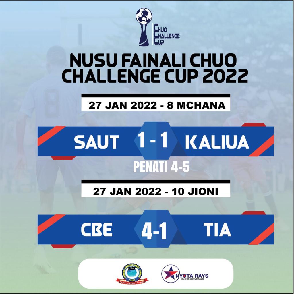 ChuoChallenge's tweet photo. Ndiyo hivyo tena 🔥🔥
#HalfFinal

#ChuoChallengeCup2022 https://t.co/or7N9RNRR7