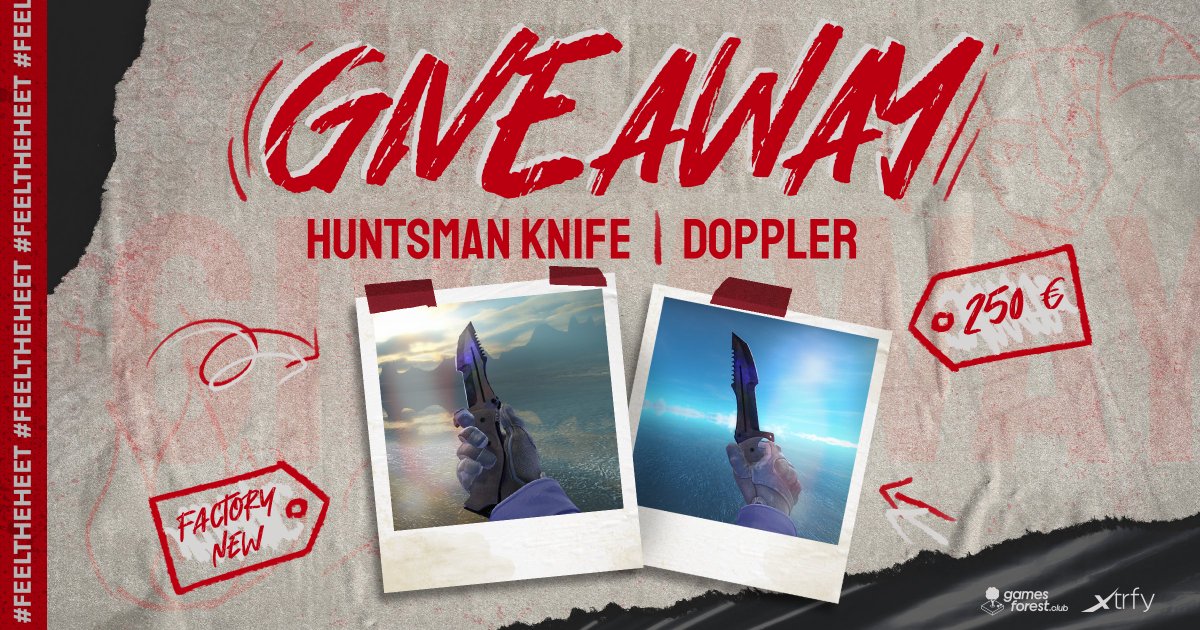 🏆 CHAMPION GIVEAWAY 🏆

To celebrate our win in the Malta Vibes Knockout Series 5 we're giving you the chance to win this beautiful Huntsman Knife | Doppler (FN)

➡️ Enter gleam.io/YxREI/heet-x-g…
🔁 RT + ❤️ Like
🔥 Tag 2 friends !

Drawing in 4days ! 🎁