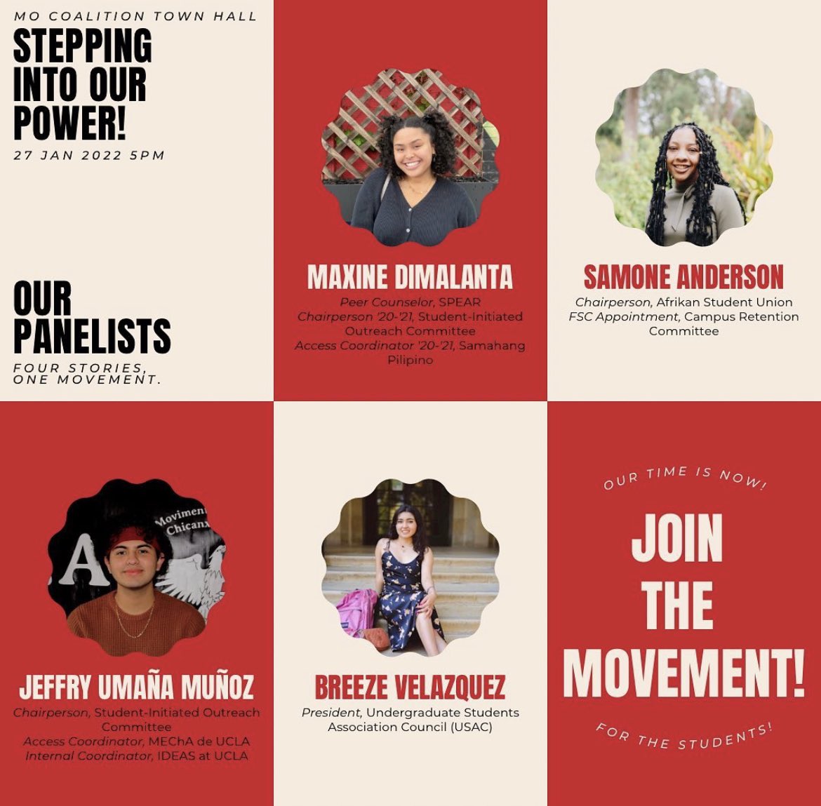 sipucla's tweet photo. CALL FOR THE FIRING OF ANTONIO SANDOVAL. DEMAND TO SEE $2 MILLION OF OUR STUDENT FEES. PROTECT STUDENTS OF COLOR. JOIN THE MOVEMENT. 

TODAY AT 5 PM

REGISTER NOW: https://t.co/WZZrgG5yJq https://t.co/NnjA6CEHym