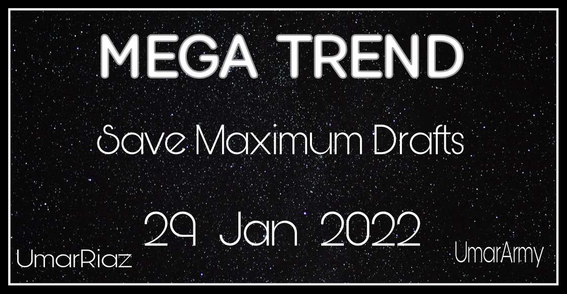 143all1's tweet photo. Are you ready for Mega Trend?

Date: 29-Jan-2022
Time: 10 AM

Tagline will be revealed by @iamnomaanellahi 

#UmarRiaz #NomaanEllahi #UmarArmy https://t.co/avDmzGthHt