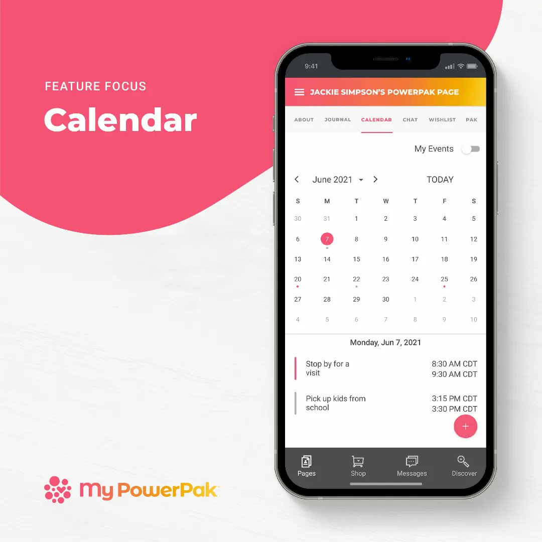 MyPowerPak's tweet photo. Inform, solicit and coordinate volunteers and support from your PowerPak community, and keep track of important dates. To learn more, check out https://t.co/CMRPO9hoBG
#caregiving #compassion #rallysupport #features #volunteering #calendar https://t.co/DKfIM87zh5