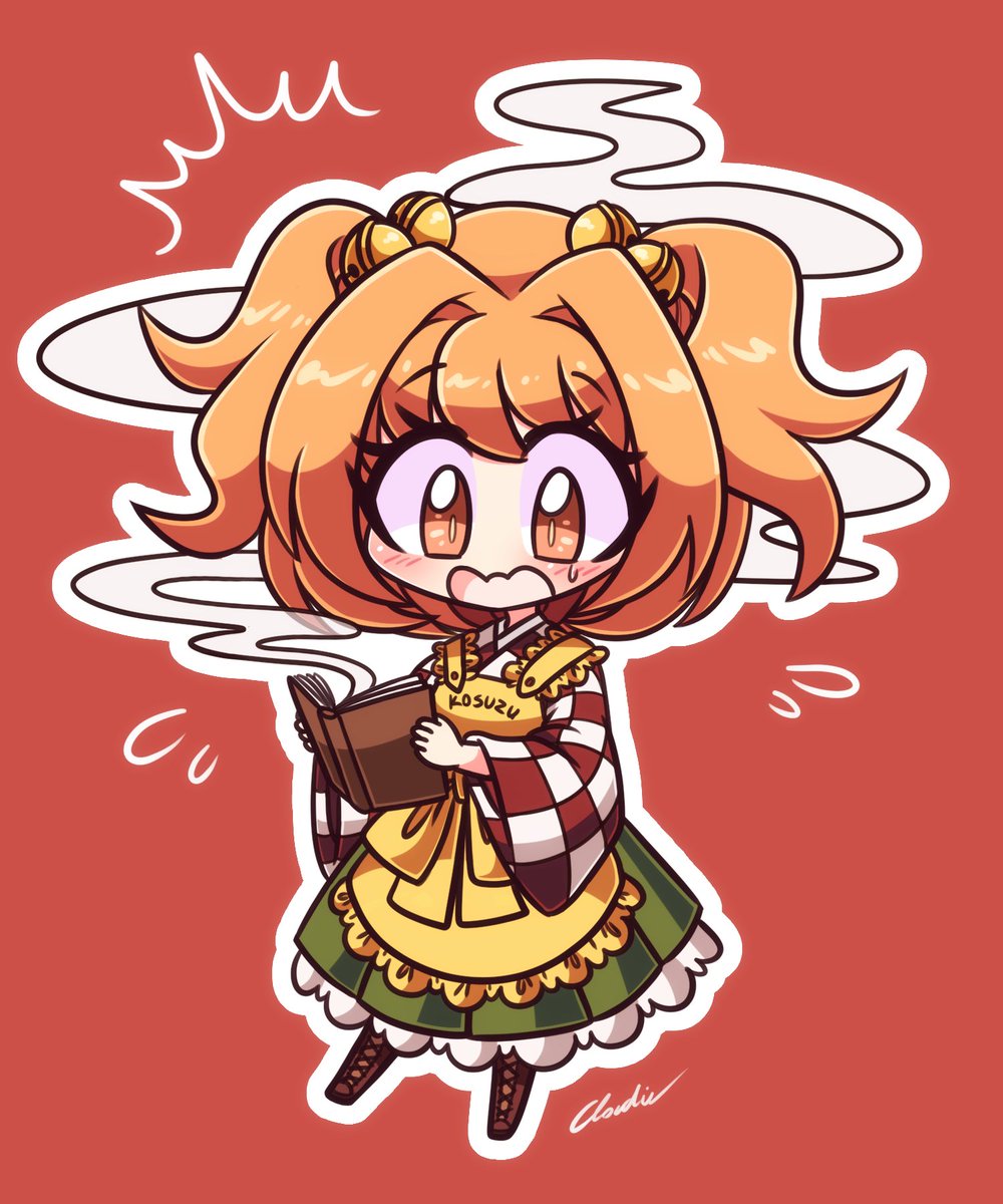 東方「Chibi commission Of Kosuzu for @Jolitero」|cloudie @ touhoufest 🔜⛩✨のイラスト