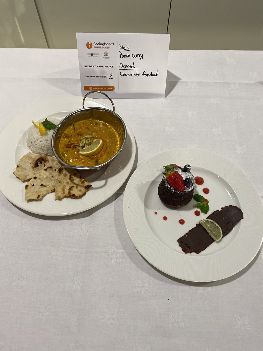 DHFSFoodTech's tweet image. Well done to Grace for taking part in the @SBFutureChef competition today hosted @sheffhallamuni. Outstanding dishes were made by all. You should be so proud of yourself for reaching the regional finals. Congratulations to the winner.