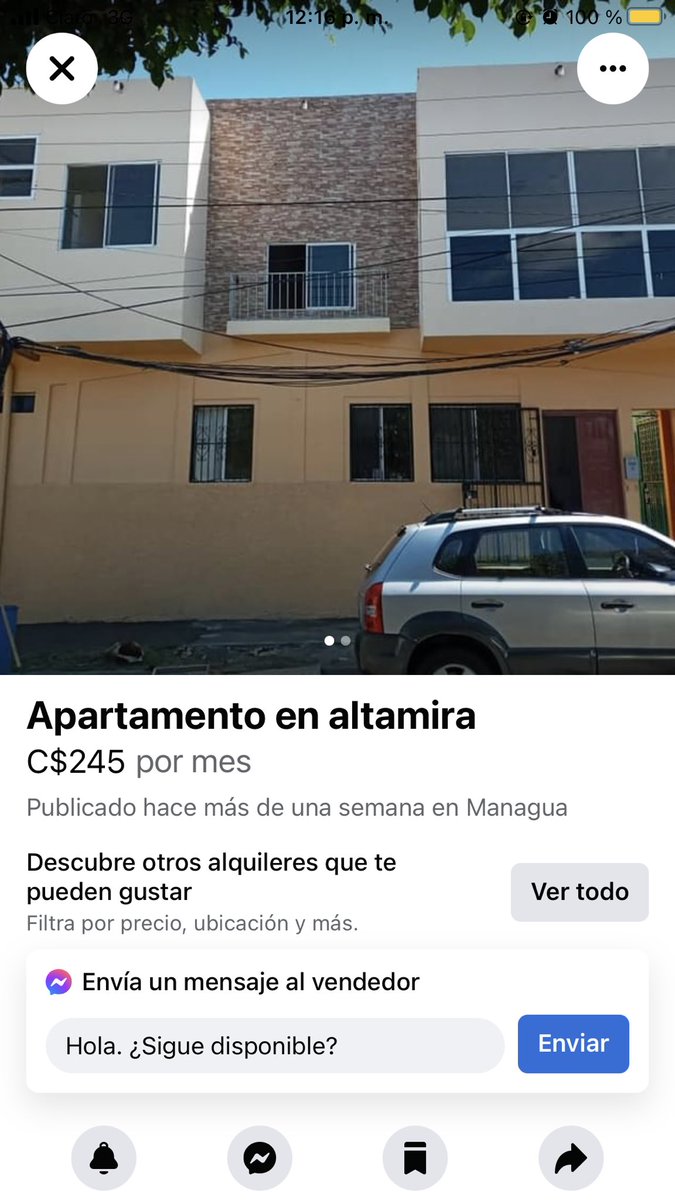 MissEnchiladas's tweet photo. Si andan en busca de apartamentos jamás alquilen en este lugar, el due��o se llama Romel, muy atento cuando firman contrato, pero cuando ustedes lo quieren finalizar es lo más aprovechado posible. Se quedó con el 100% de mi depósito con la excusa de que tenía que pintar https://t.co/CBsZu5nm4R