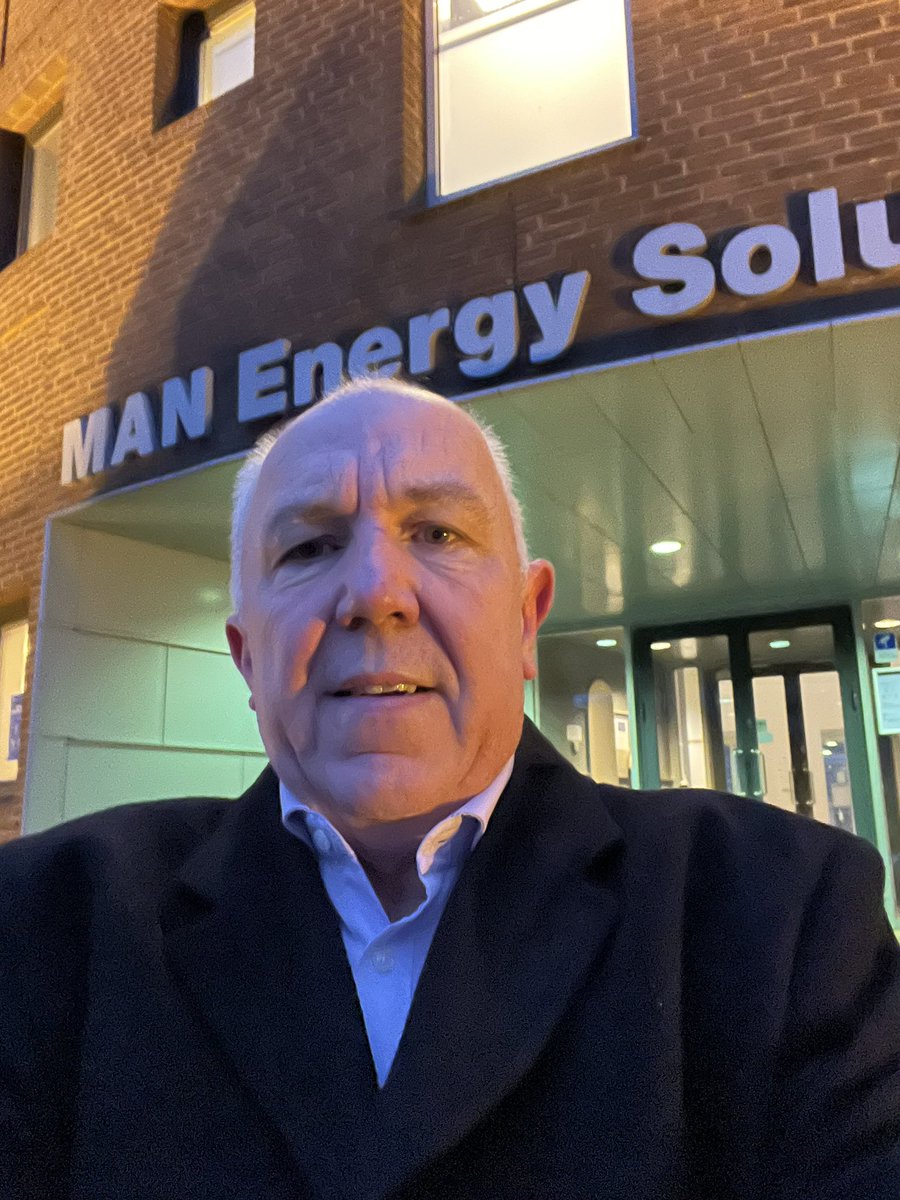 waynejones08's tweet photo. Great visit to @man_e_s 🇩🇰 pushing the hot topic of decarbonising the shipping industry which is both our passion and responsibility https://t.co/TPbz1S9VSs