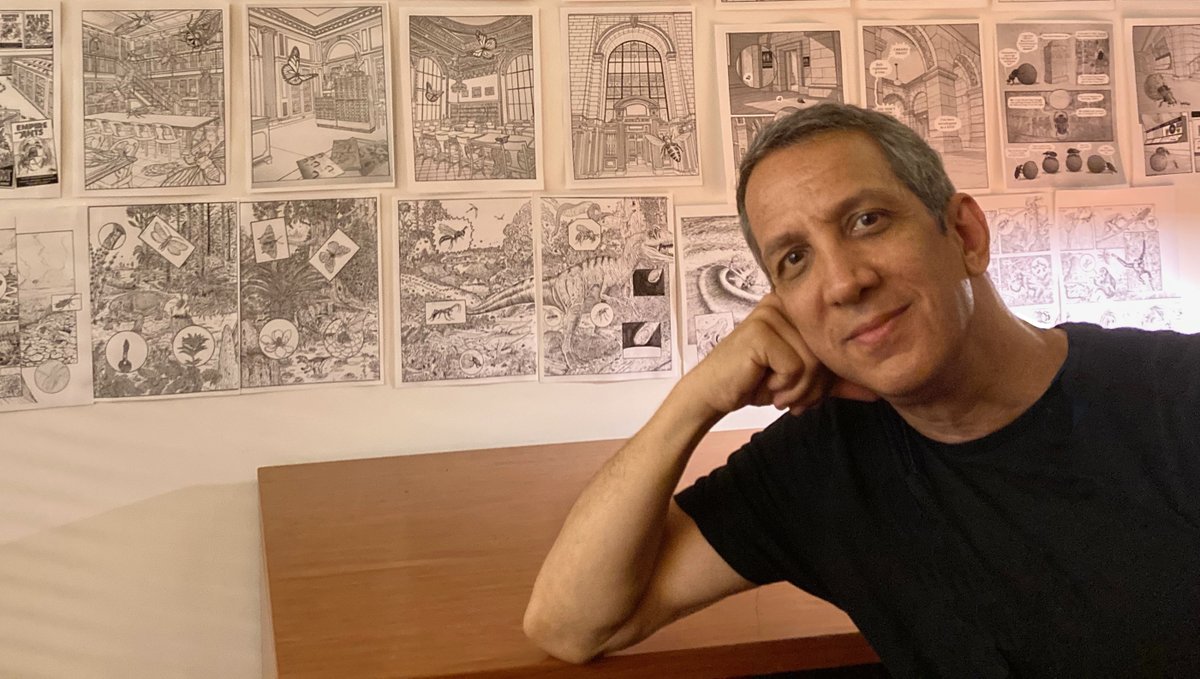 StatenIslanderz's tweet photo. #GraphicNovelist @PKuperArt Brings A #BugsEyeView With Classic #Architecture At The @NYPL #Intersects #Exhibit, Through August 2022. https://t.co/tg6sFUAMoG #nycnews #library #artexhibit https://t.co/xTioatzf3j