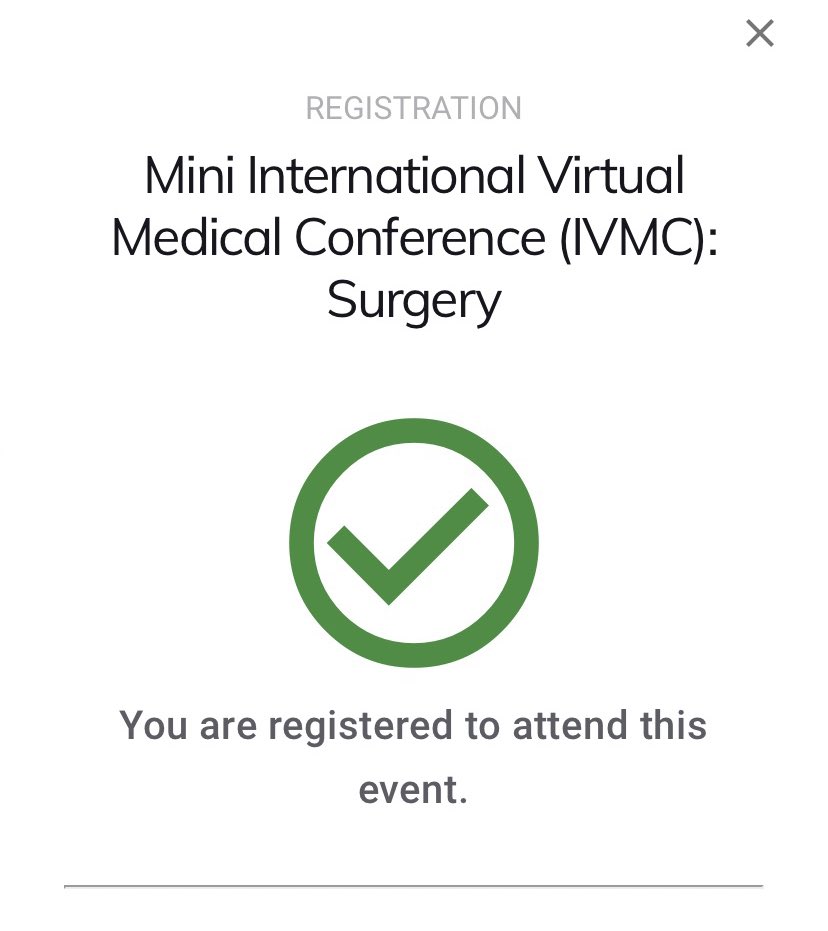 ThePinoyTongue's tweet photo. Glad I’ve registered to this year’s #IVMC on #urgery hosted by @MedAllApp ! It’s such a jam-packed day with lots of learning opportunities from experts in Surgery! Thankful as well to MedAll for the convenient online platform! Join us and get a certificate! #medicine 🥳💯 https://t.co/tIRxVniEOX