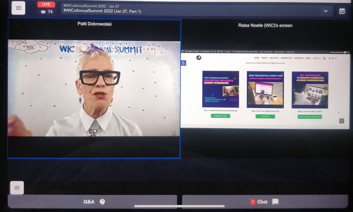 GlobalWIC's tweet photo. We begin day 2 as excited as yesterday and await exciting conversations and meaningful discussions with our esteemed speakers and attendees! So let the show begin!! Join us today at https://t.co/vexffKpmSv
#WomenInCloud #SheSoars #WICxAnnualSummit #CollectiveInfluence https://t.co/VgRmEpfZMq