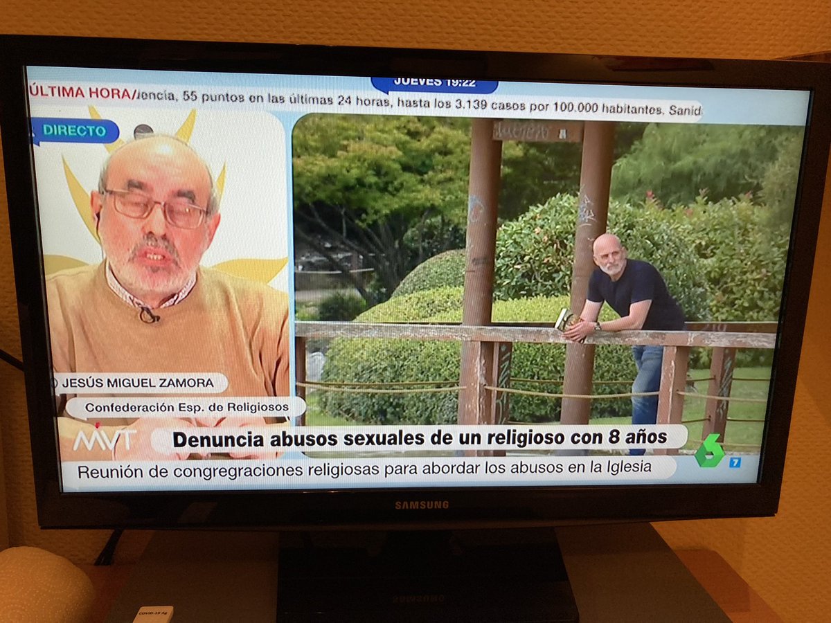 JaviMartinLillo's tweet photo. Confederación española de religiosos o el mismísimo #diablo? Como está el #clero @laSextaTV @MVTARDE https://t.co/wmCqxyQcJr