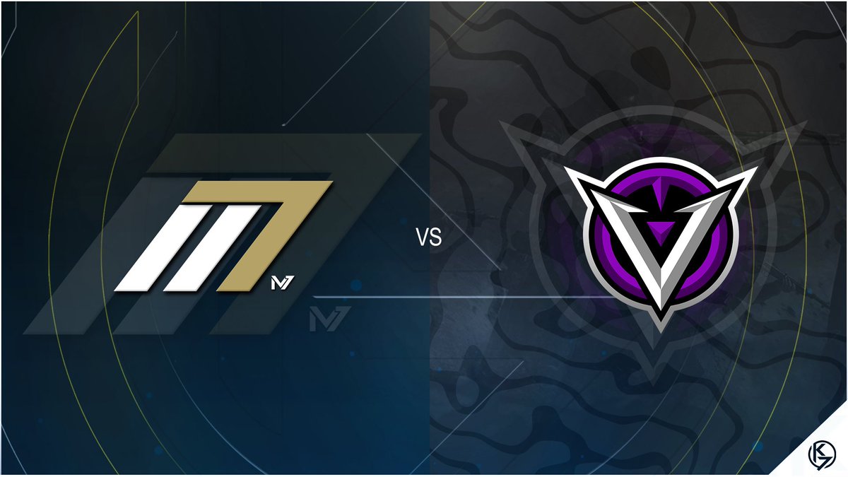 K7League's tweet photo. GAMEDAY ⚔️

Closing out Week 1 with a BANGER. 
@OfficiallyM7 🆚 @VeerTeam 
 
As the week’s last marquee matchup; both teams 1-0; who shall remain undefeated? 

🕗8:30pm EST
🎙️ @Kamaka_18 -Caster
🎙️ @That1GuyTG -Caster
🎙️ @itsalydun - Deskhost
📽️ @FrontDeskLadyy https://t.co/UWOTeEFonb