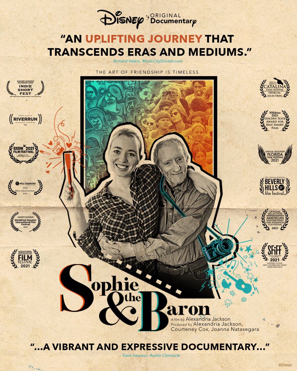Congratulations to SCA alumni Alexandria Jackson (’16) and Lauren Brown (’15) on their OSCAR-Shortlisted documentary short "Sophie &amp; the Baron" which is launching as Disney's first Original Documentary on <a href="/disneyplus/">Disney+</a> in 2022! #FightOn