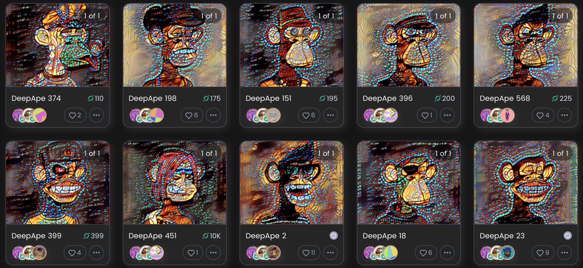 DeepArtsClub's tweet photo. π’π’π’ππππ₯π₯π₯
There are just Sixty Glass!
The floor price for Glass #DeepApes is 110 $ICX and just 7/40 of them are listed for sale!
https://t.co/dVTzdRKHoB
#NFTs $CFT $ICX $BALN https://t.co/0a6NxTrhzN