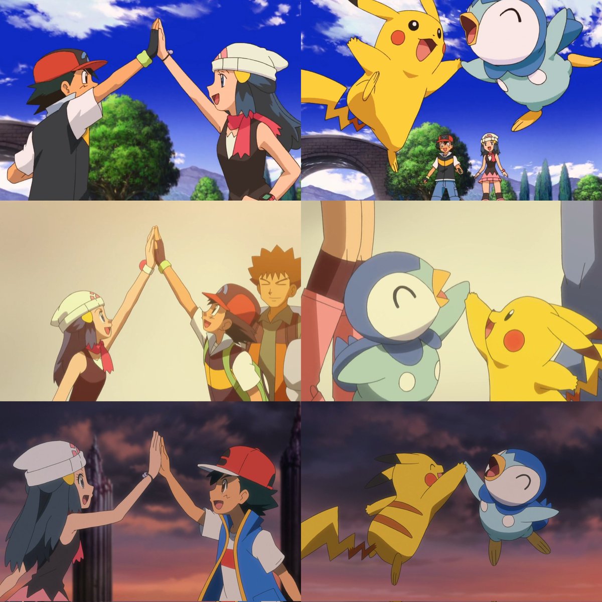 kiluminous's tweet photo. Evolution of the High Touch 💙💛 #anipoke #anipokespoilers https://t.co/GiJQgpg8Jb