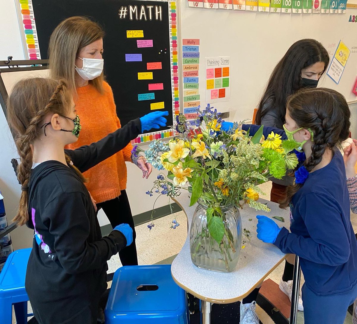 mrskellySLH's tweet photo. 5O Science handpicked the perfect flower to dissect today! @SLHeights https://t.co/JiqRRKaGtH