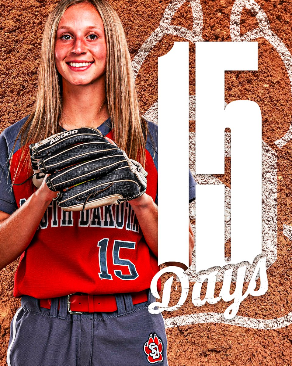 𝗧𝗵𝗲 𝗺𝗮𝗿𝗰𝗵 𝘁𝗼 𝗼𝗽𝗲𝗻𝗶𝗻𝗴 𝗱𝗮𝘆 𝗰𝗼𝗻𝘁𝗶𝗻𝘂𝗲𝘀!

Our #15 is newcomer Tatum Villotta, an infielder from Blair, Nebraska.

#WeAreSouthDakota x #GoYotes🐾