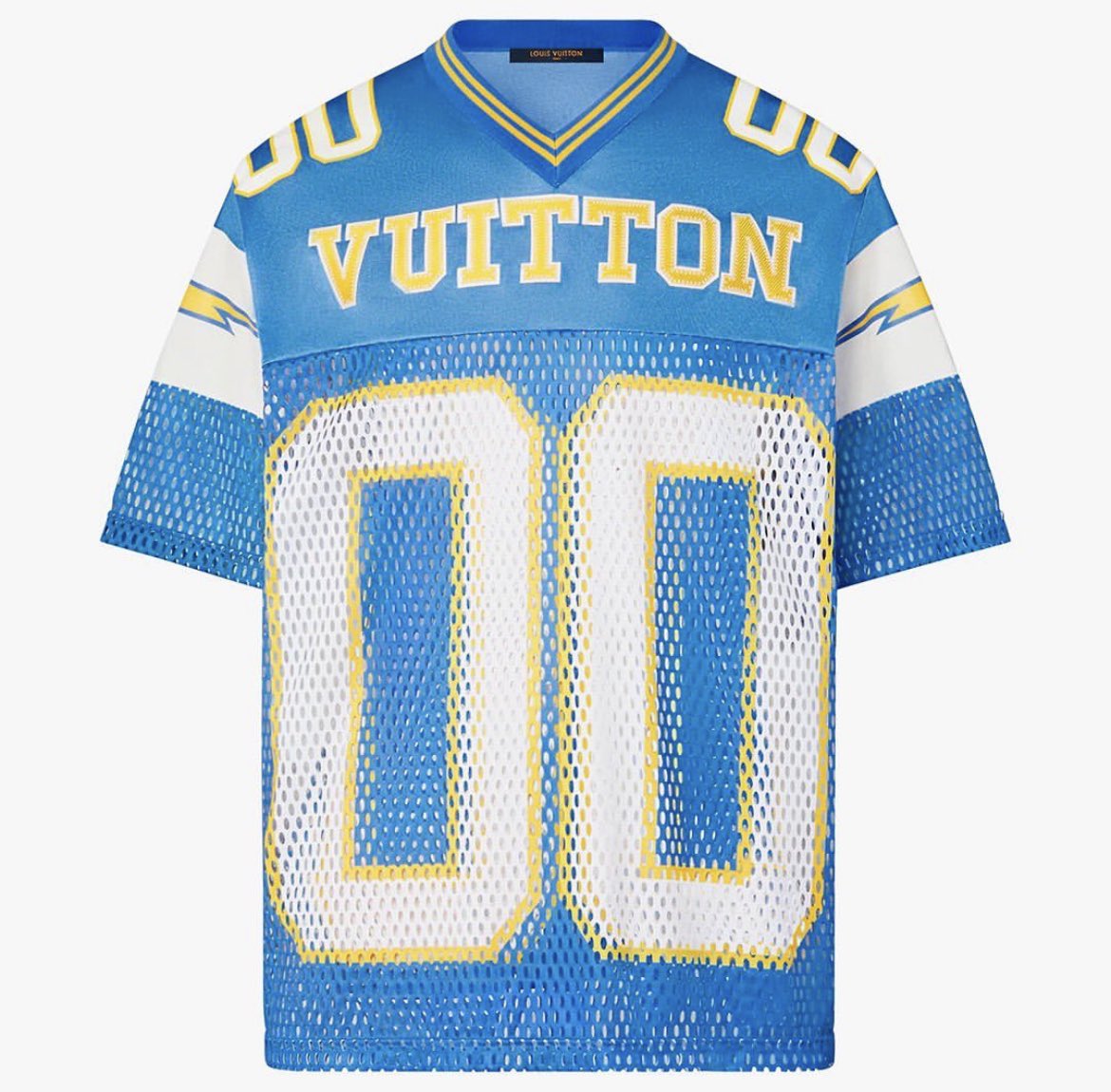 big slowpoke on X: louis vuitton made a jersey for chargers fans 🧐   / X