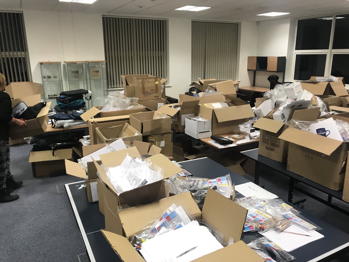 We’ve now categorised all the product samples. All we have to do now is select around 1500 products from the 8000+ that we’ve got spread out over the office!