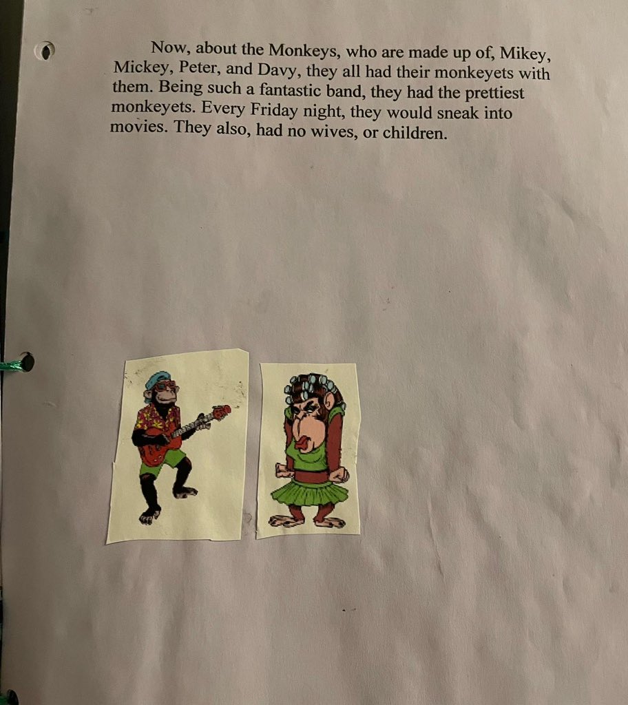 RockOnBilly's tweet photo. The artifact of the original Rock on Billy was recently discovered

“The Animal Event” was written in  2003. 14 years later, Rock on Billy was created using the character concepts from this classic

I guess they weren’t giving A+‘s back then? https://t.co/MaOJ9ujsDu