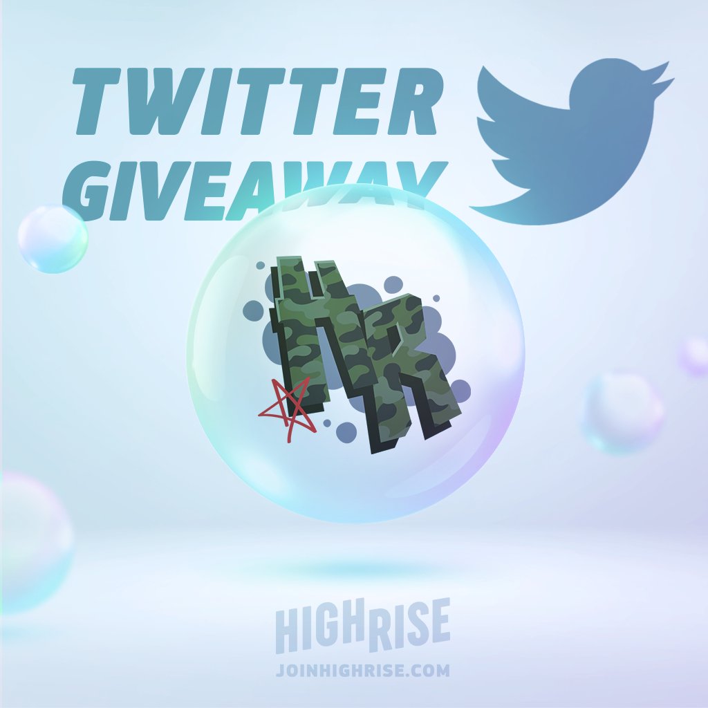 Are you ready for another weekly giveaway? This week's item is a cool graffiti aura for your avatar! To enter just follow us, retweet this post, and comment your Highrise username below! Ends in one week! Good luck!

#highriseapp #highrisemetaverse #giveaway