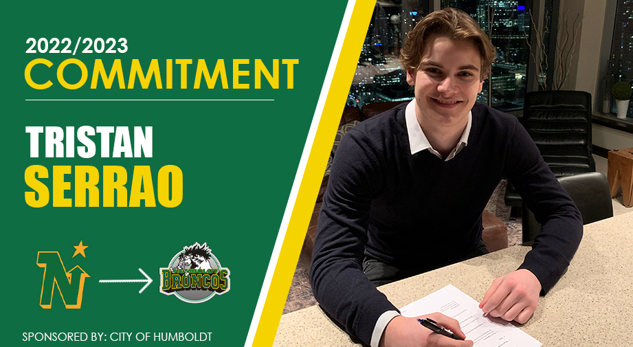 Humboldt Broncos (@humboldtbroncos) on Twitter photo 🐎#TeamTransaction sponsored by <a href="/CityofHumboldt_/">City of Humboldt</a>
Broncos add Serrao for the 2022-23 season.
Full article here: humboldtbroncos.com/commitment-bro… 🐎#TeamTransaction sponsored by <a href="/CityofHumboldt_/">City of Humboldt</a>
Broncos add Serrao for the 2022-23 season.
Full article here: humboldtbroncos.com/commitment-bro…