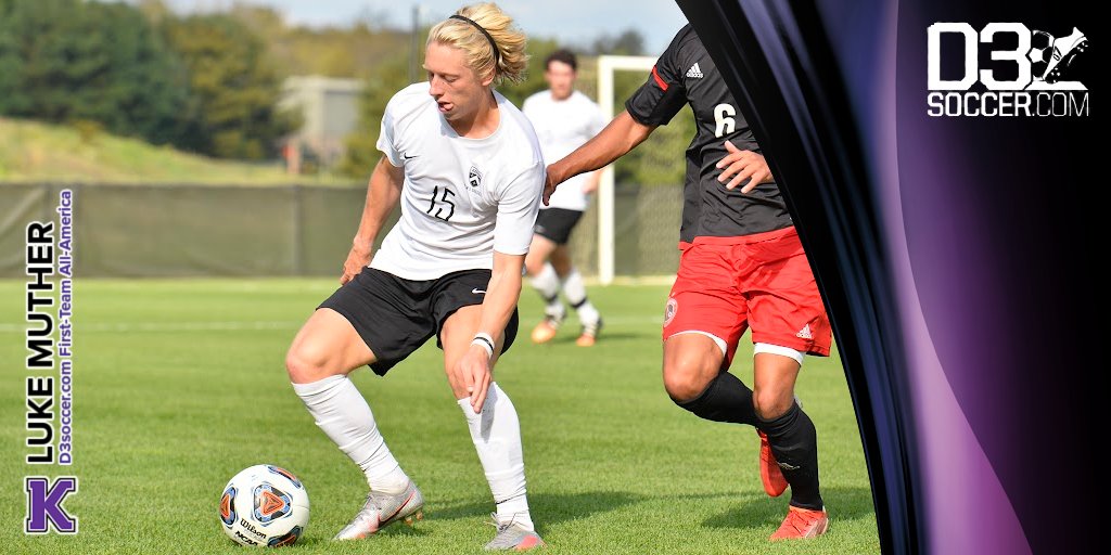 KenyonSports's tweet photo. MEN'S SOCCER: Muther collects second All-America honor. STORY: https://t.co/GRtOMvTJXv https://t.co/YqDj573SZp