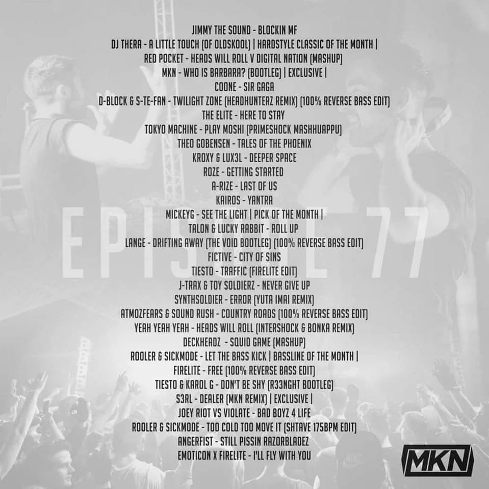 Big shout to <a href="/DJMKN/">MKN</a> for supporting my recent collab with <a href="/Toy_Soldierz/">Toy Soldierz</a> 'Never Give Up', on Episode 77 of 100% Reverse Baas !💙👊🏻