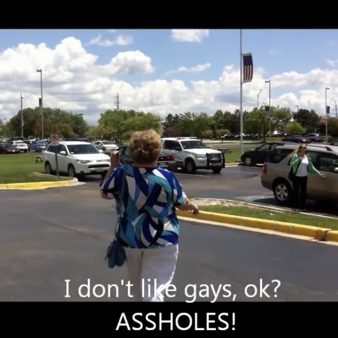 SexHarassed's tweet image. Here’s a good one. “I don’t like gays, okay? ASSHOLES!” This from a member of a public library board defending the cover up of child p r n crimes to which they later admitted. Homophobic @ALALibrary defended her, had *me* sued! #libraries #LibrariesTransform #LibrariesRespond