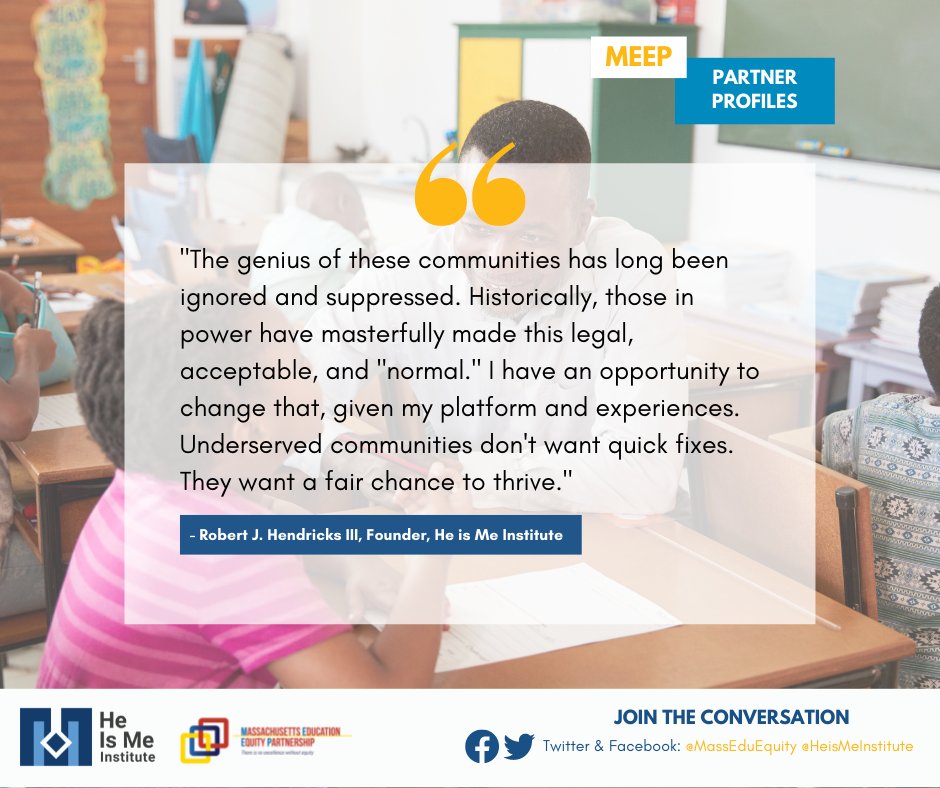 Massachusetts Education Equity Partnership (MEEP) tweet media