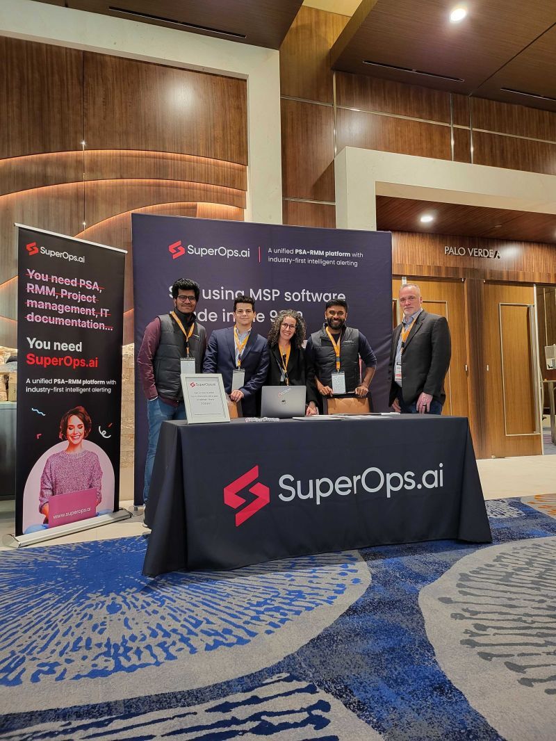Superops_com's tweet photo. What's a product launch without an event?

Say HI to our crew at Chris Wiser's event.

#funding  #mspsoftware #msp https://t.co/fWSVTTRCVw