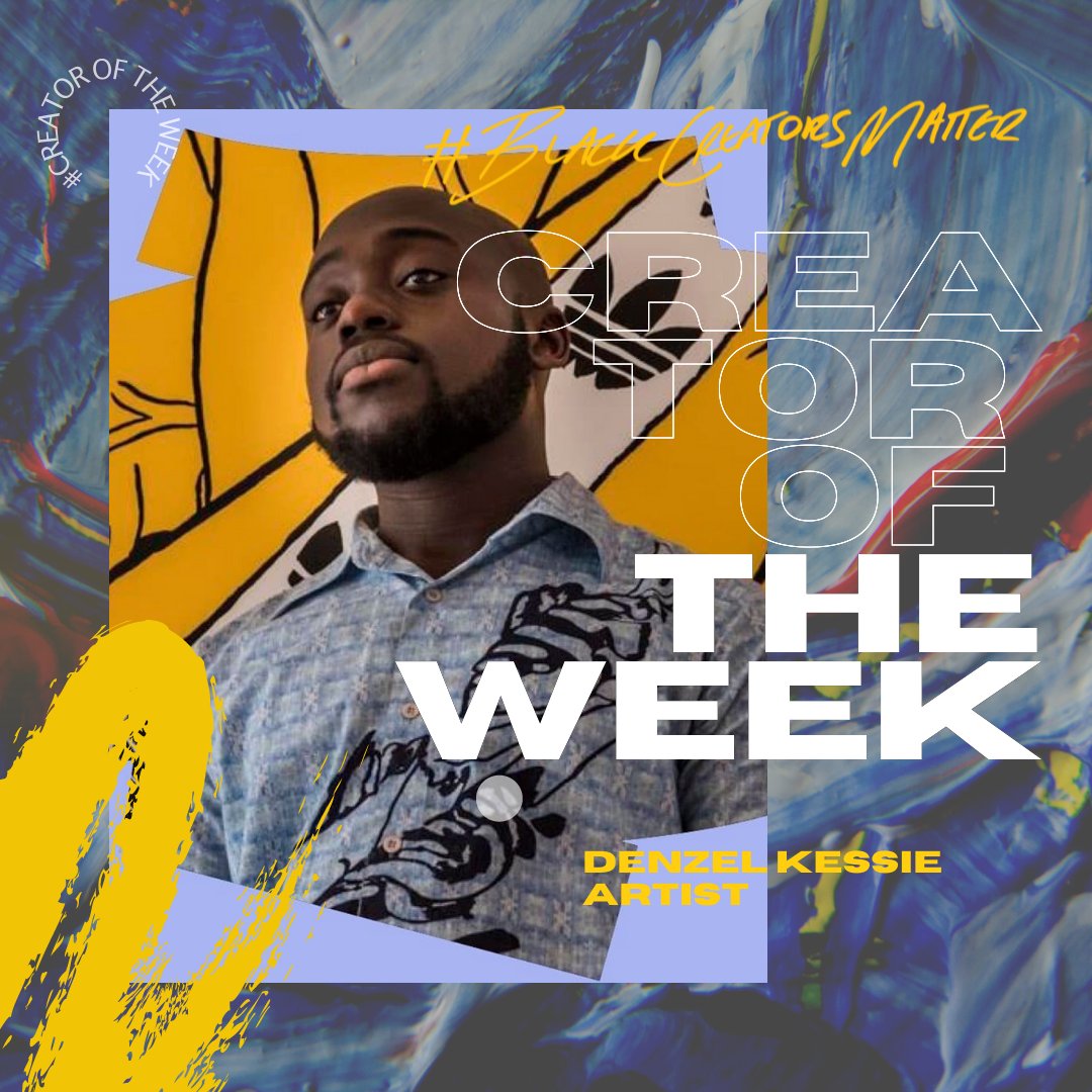 Introducing our #CreatorOfTheWeek @bllackline

He is an incredible artist who is making digital art a little more human! 

His collection of work has a unique style of colour, imagination and showcases Black ioy and community so beautifully! 🙌🏾