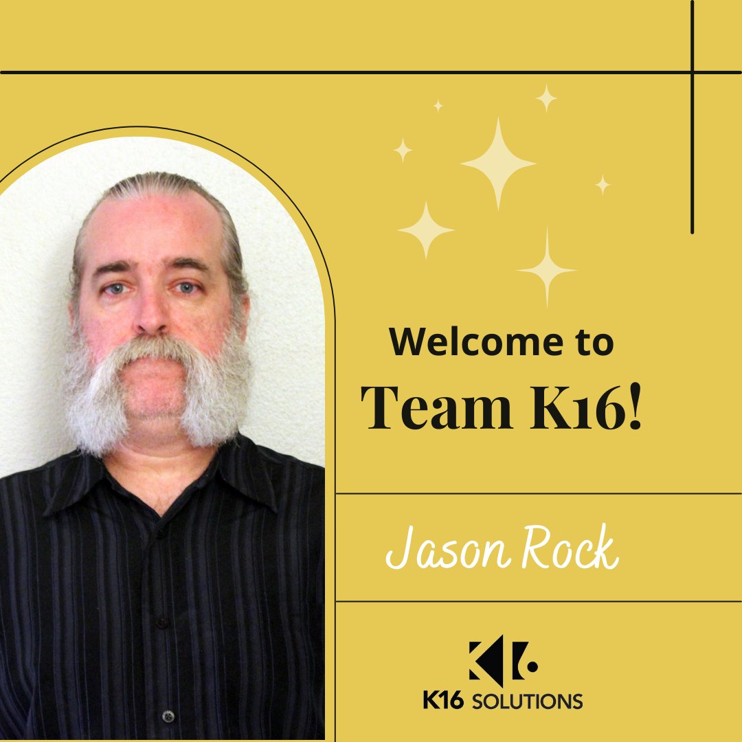 K16solutions's tweet image. Welcome aboard to our newest K16 application developers! Jennifer Stewart &amp;amp; Jason Rock come to us with years of experience and are excited to serve our clients with revolutionary EdTech solutions.  
#edtechrevolution #companyculturecounts  #justsaynotocubicles #experiencematters