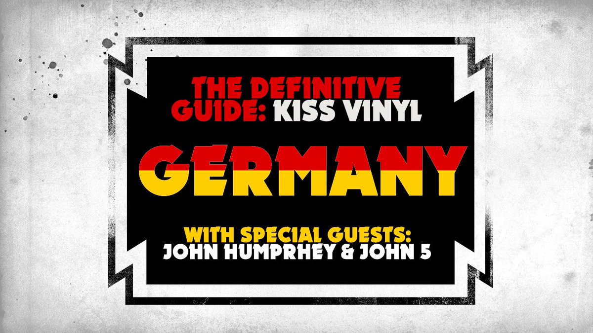 On this episode of KISS My Wax, the guys discuss the entire KISS vinyl catalog from Germany. Enjoy! 

youtu.be/RDYexdu78HY <a href="/jlalich/">JOE ϟ LALICH</a> <a href="/john5guitarist/">John 5 🎸</a> @everythingK1SS <a href="/sebastianbach/">Sebastian Bach™️</a> <a href="/EddieTrunk/">Eddie Trunk</a> <a href="/kiss/">KISS</a> <a href="/genesimmons/">Gene Simmons</a> <a href="/PaulStanleyLive/">Paul Stanley</a> <a href="/BLABBERMOUTHNET/">BLABBERMOUTH.NET</a>