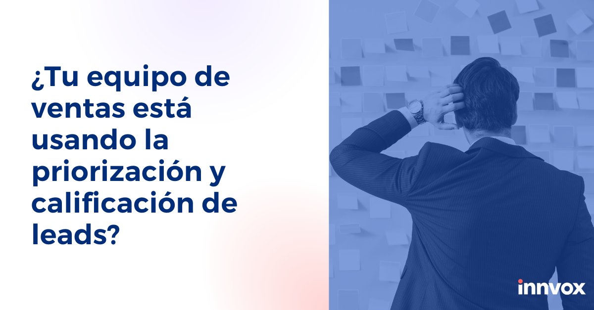 Los gerentes de ventas y comerciales deben impulsar la priorización conjunta a la calificación de leads para lograr que sus agentes puedan asignar recursos y tiempo con leads que tienen alta prioridad de cierre de venta. hubs.la/Q011z5nQ0
#Innovación #Liderazgo #Ventas#AI