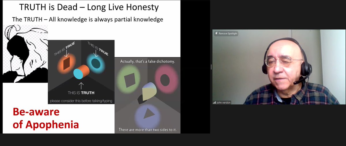 ThomTeaches's tweet photo. Thank you @johnverdon for a wide ranging and thought provoking talk to #ADV1691
Truth is dead - long live honesty 
https://t.co/Sov11DABg9 https://t.co/HGk0OW3YHx