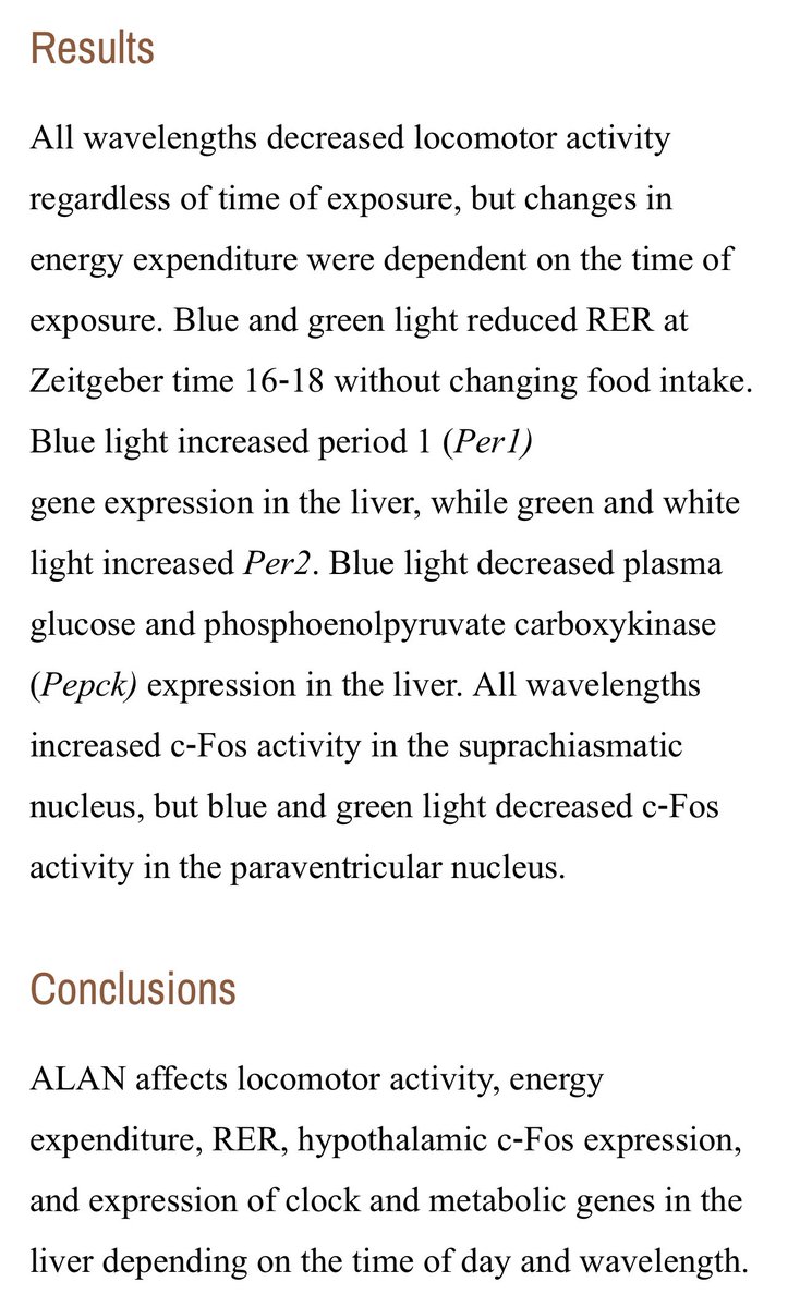 Metabolic Effects of Light at Night are Time‐ and Wavelength‐Dependent in Rats  https://www.ncbi.nlm.nih.gov/labs/pmc/articles/PMC7497257/Nocturnal rats. Glucose intolerance.